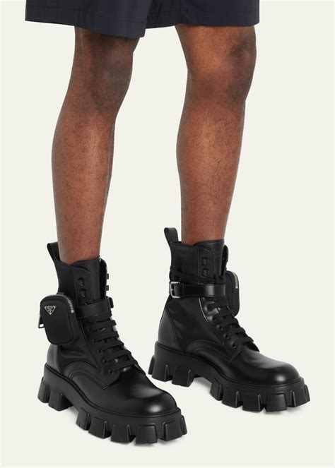 prada tassel boots men|Prada boots for men.